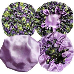 Reversible Satin Hair Bonnet